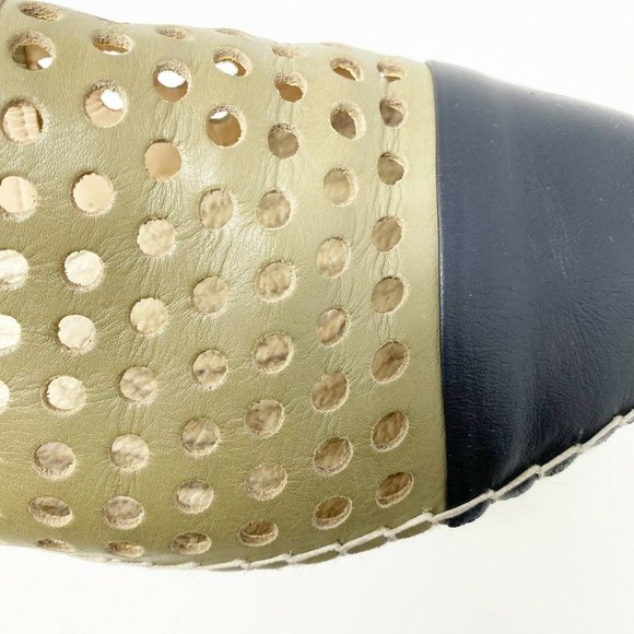 Loeffler Randall Mara Perforated Espadrilles Flats - Picture 9 of 10